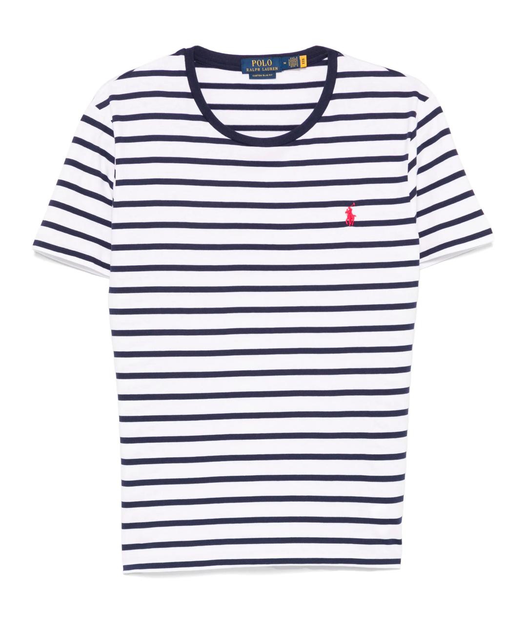 POLO RALPH LAUREN Синяя хлопковая футболка, фото 1