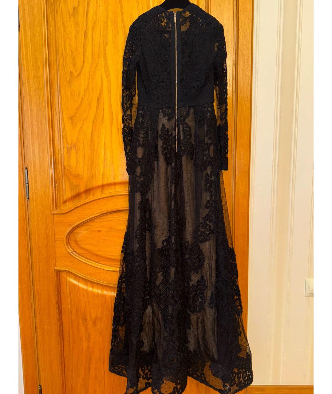 ELIE SAAB Черное шелковое вечернее платье, фото 2