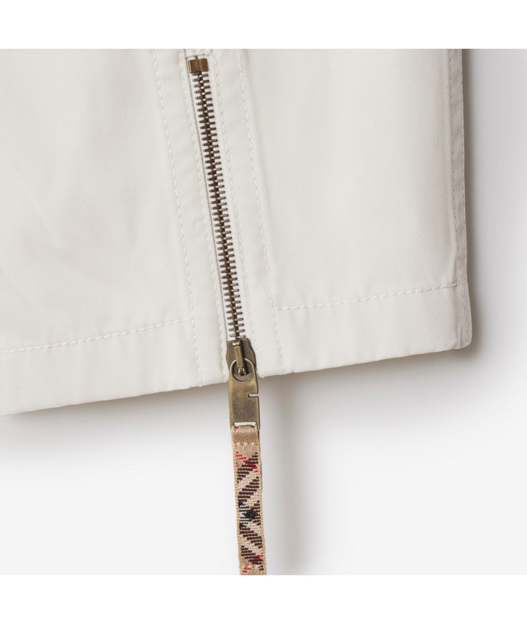 BURBERRY Белые хлопковые бриджи, фото 5