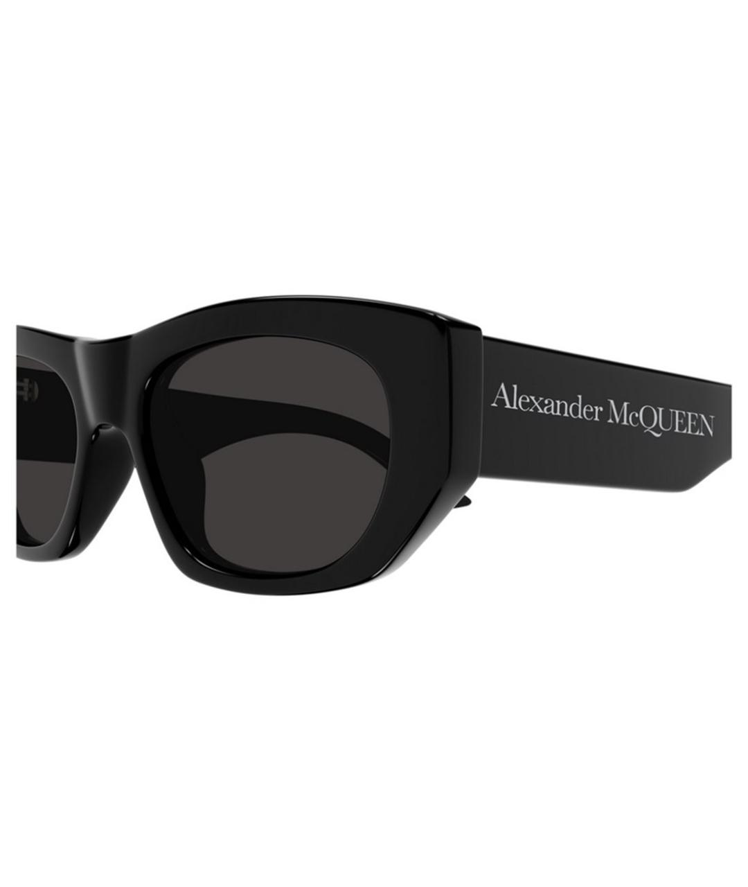 ALEXANDER MCQUEEN Черные солнцезащитные очки, фото 3