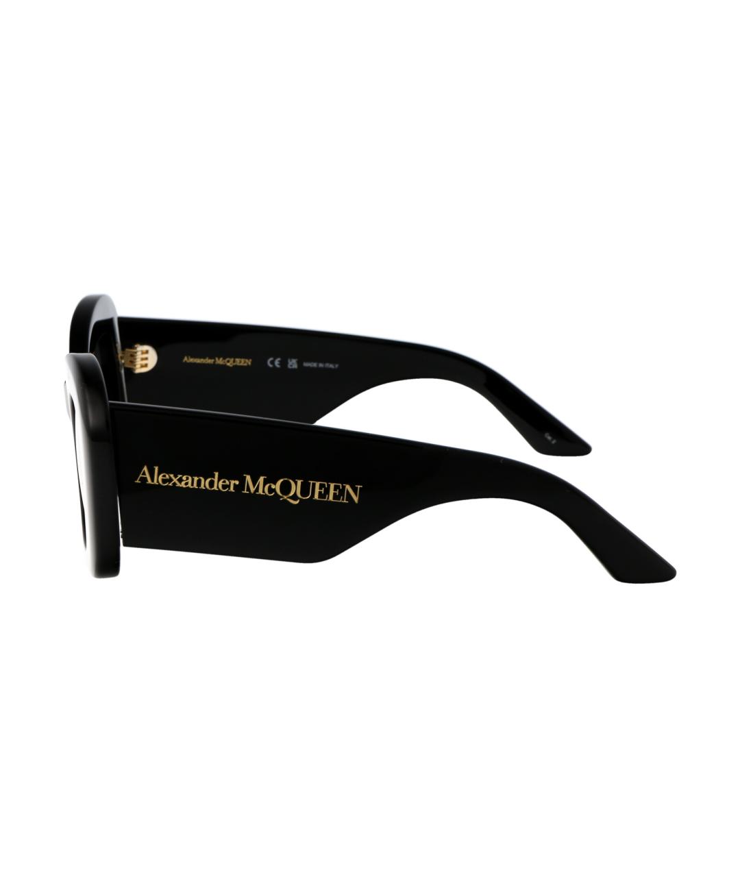 ALEXANDER MCQUEEN Черные солнцезащитные очки, фото 3