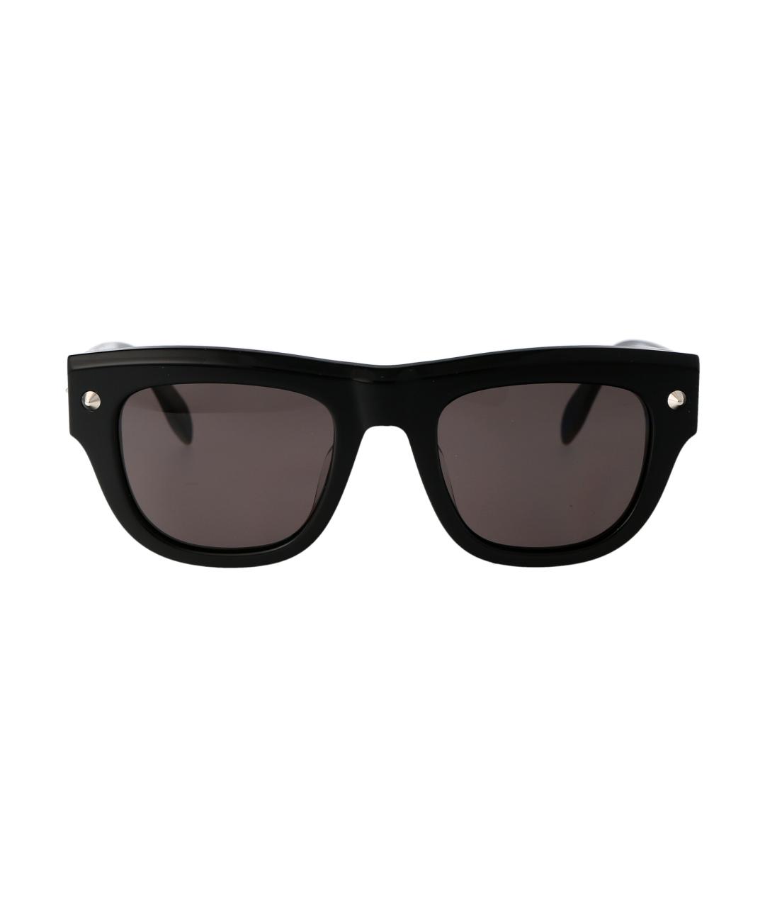 ALEXANDER MCQUEEN Черные солнцезащитные очки, фото 1