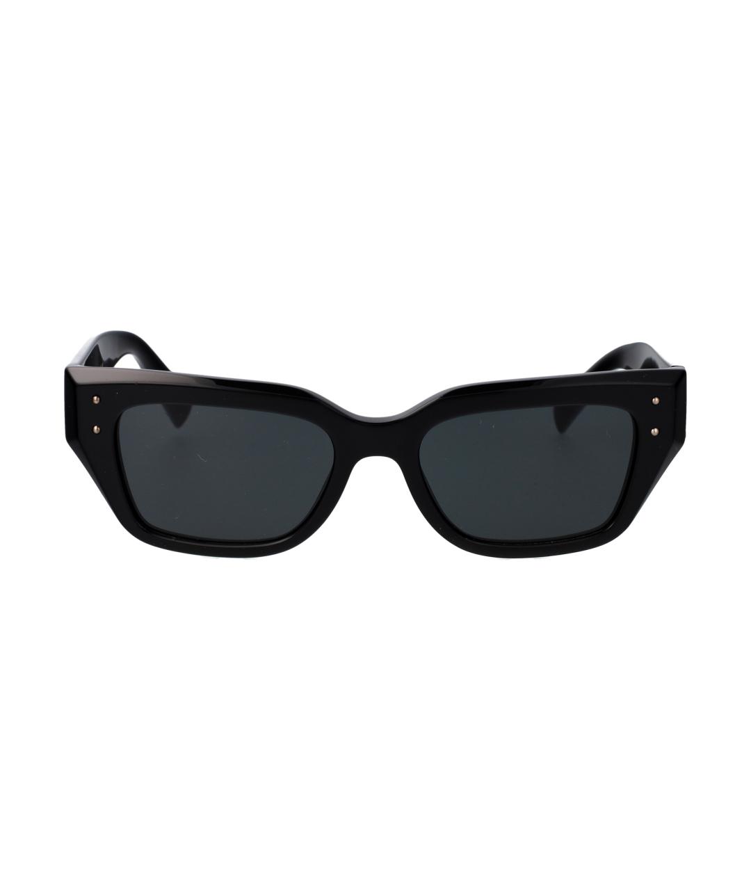 DOLCE&GABBANA Черные солнцезащитные очки, фото 1