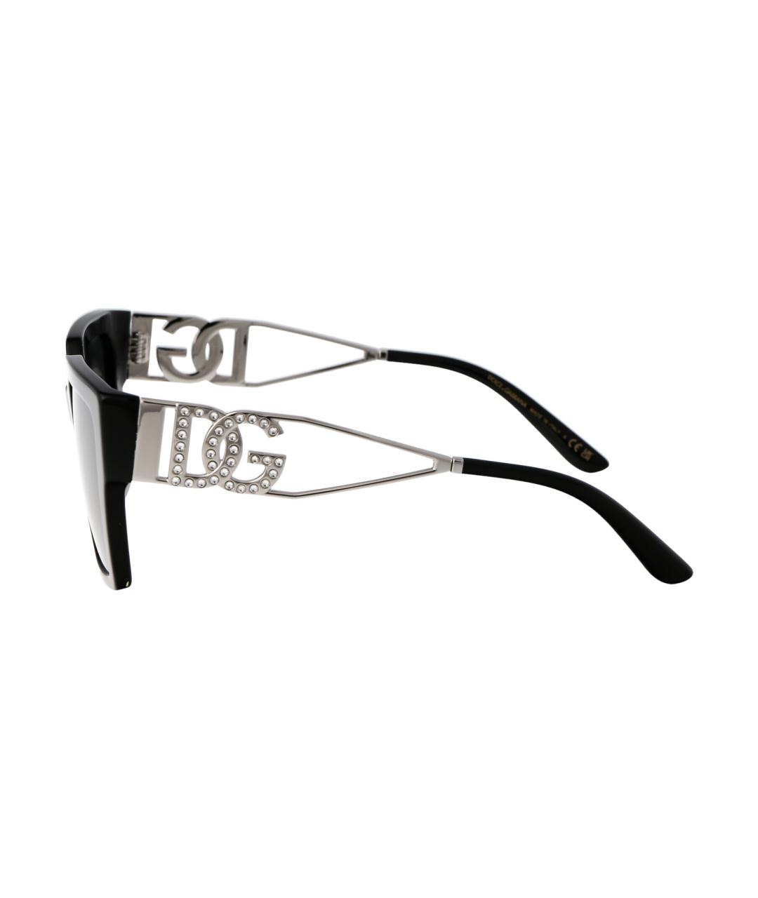 DOLCE&GABBANA Черные солнцезащитные очки, фото 3