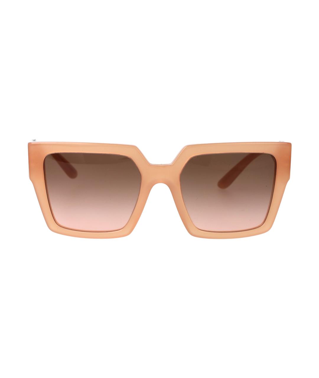 DOLCE&GABBANA Розовые солнцезащитные очки, фото 1