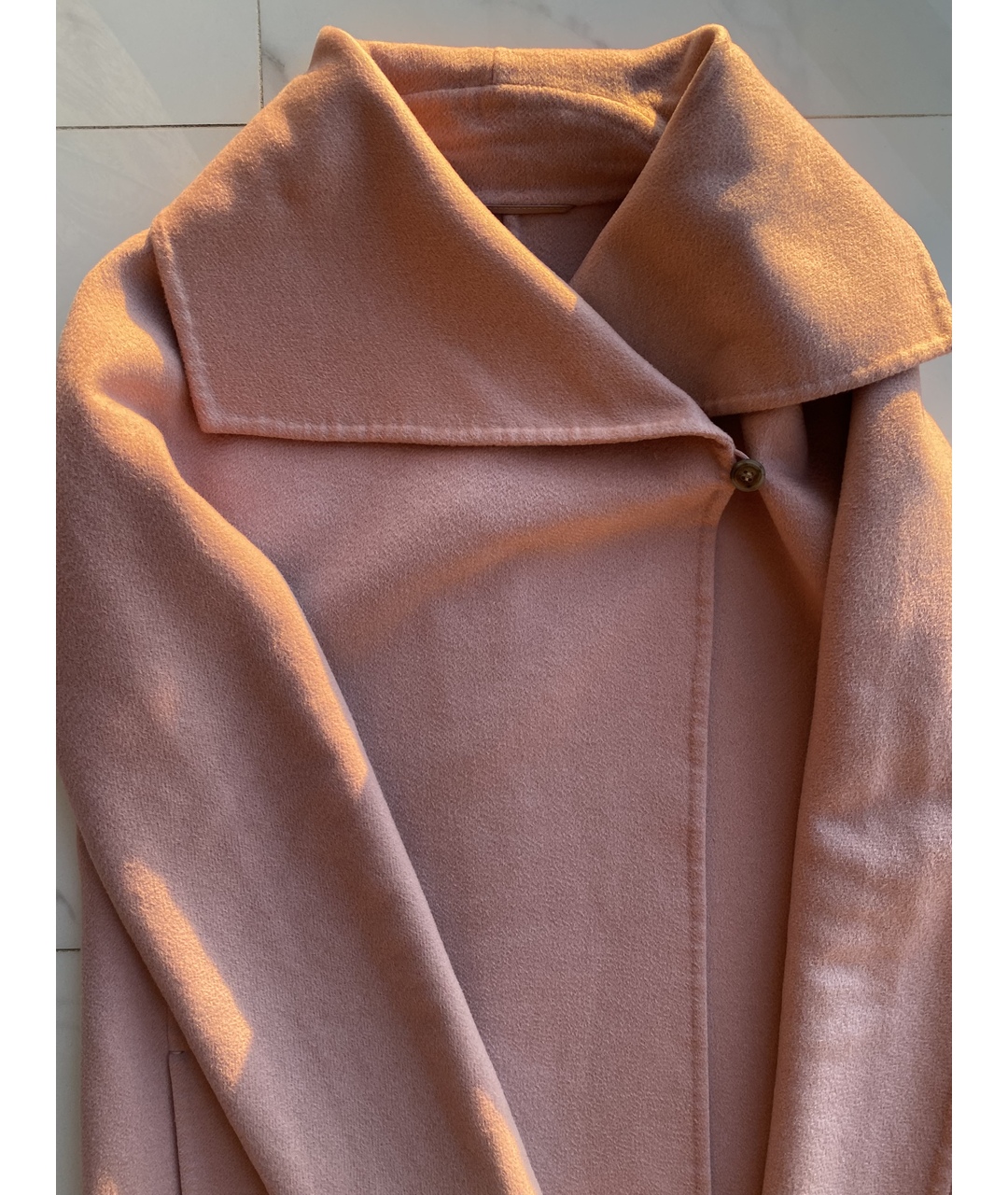 MAX MARA Розовое кашемировое пальто, фото 5