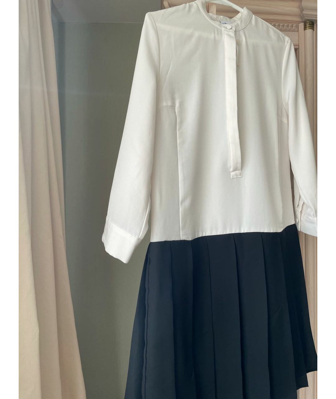 3.1 PHILLIP LIM Белое полиэстеровое повседневное платье, фото 6