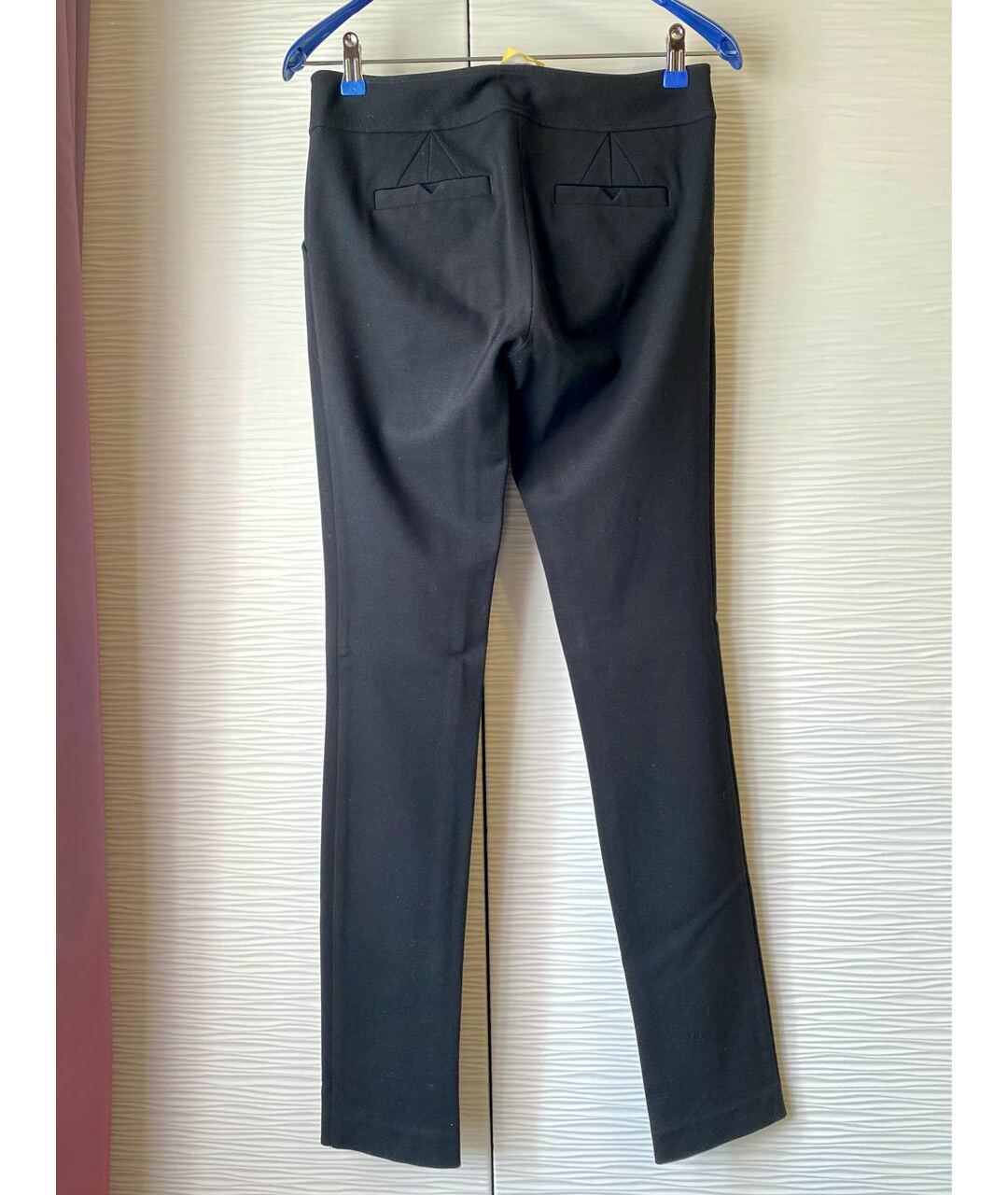 DIANE VON FURSTENBERG Черные вискозные брюки узкие, фото 2