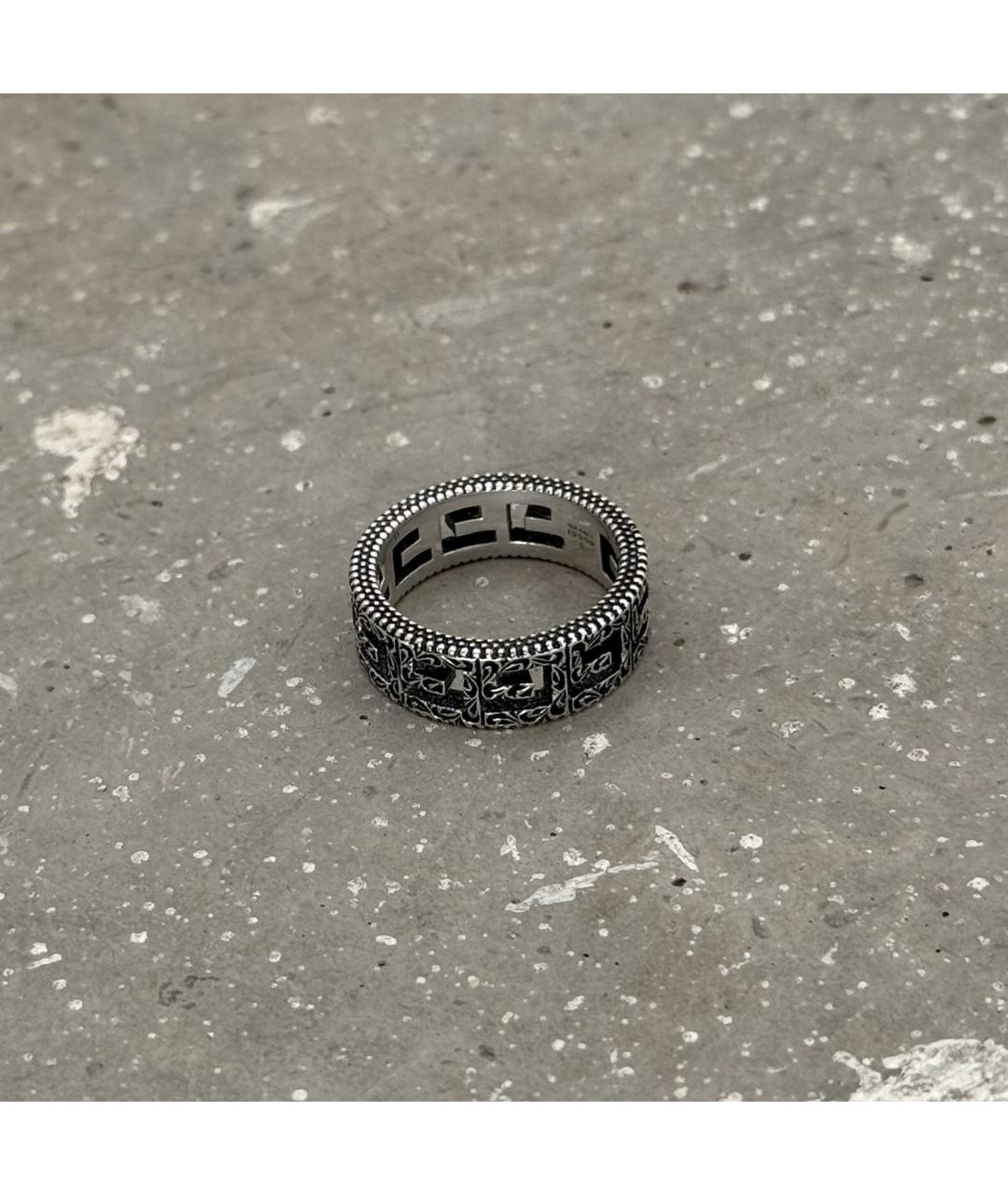 GUCCI Серебряное серебряное кольцо, фото 6