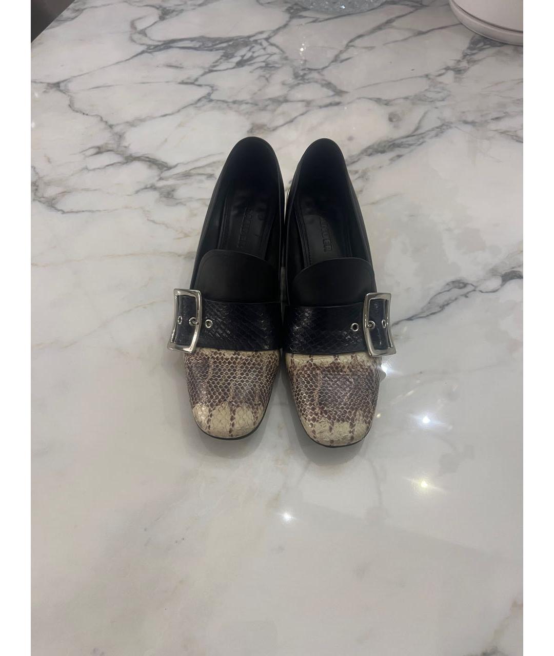 JIL SANDER Мульти кожаные туфли, фото 3