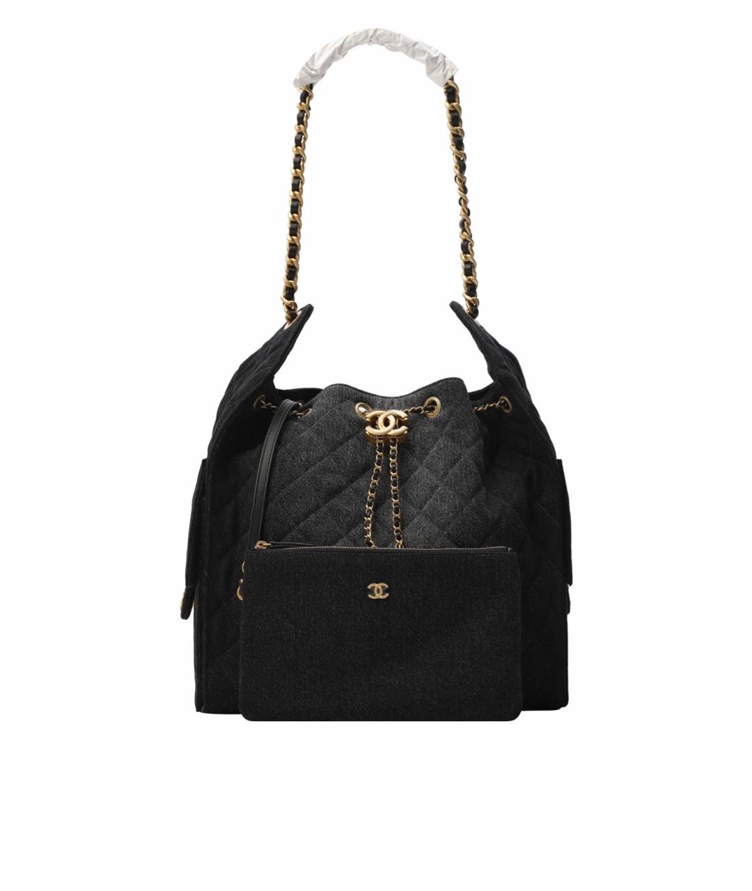 CHANEL Черная сумка через плечо, фото 1