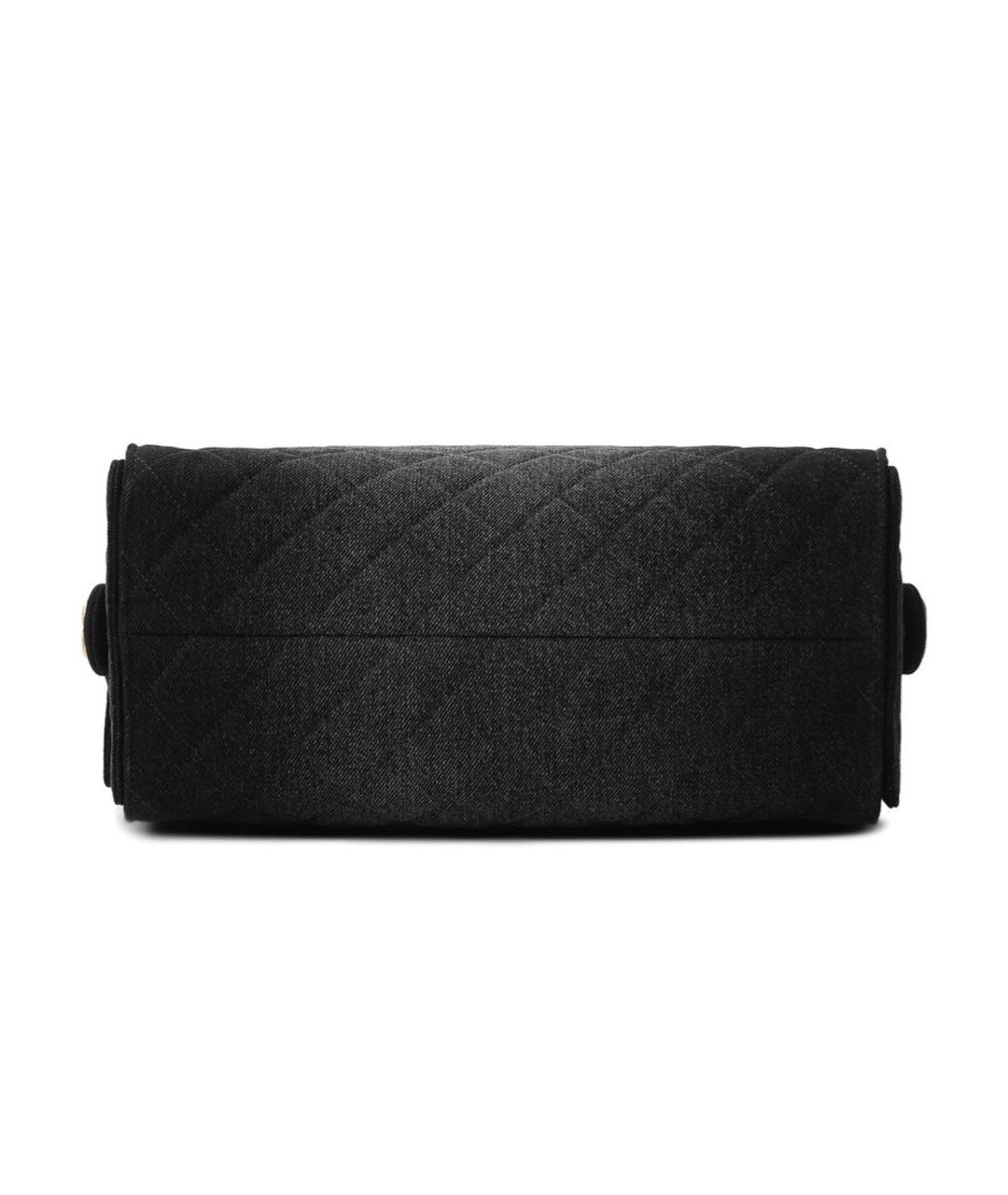 CHANEL Черная сумка через плечо, фото 3