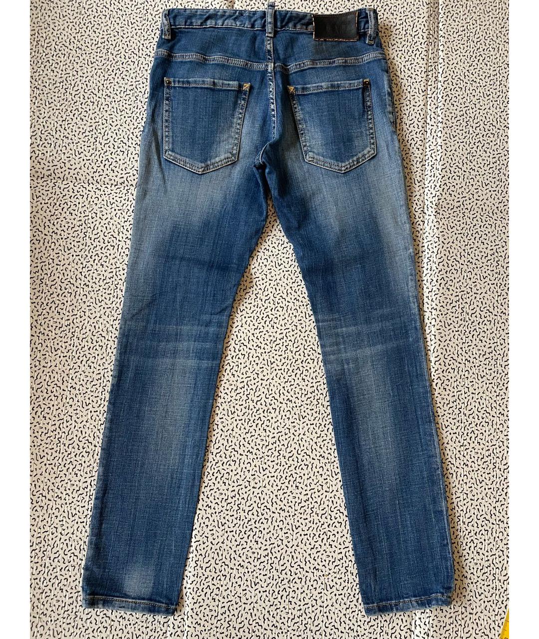 DSQUARED2 Синие хлопковые детские джинсы, фото 2