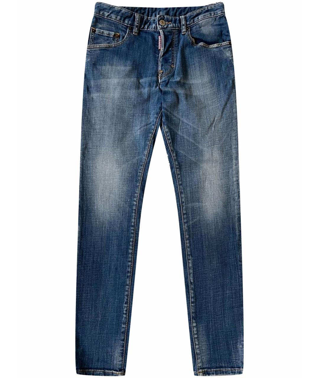 DSQUARED2 Синие хлопковые детские джинсы, фото 1