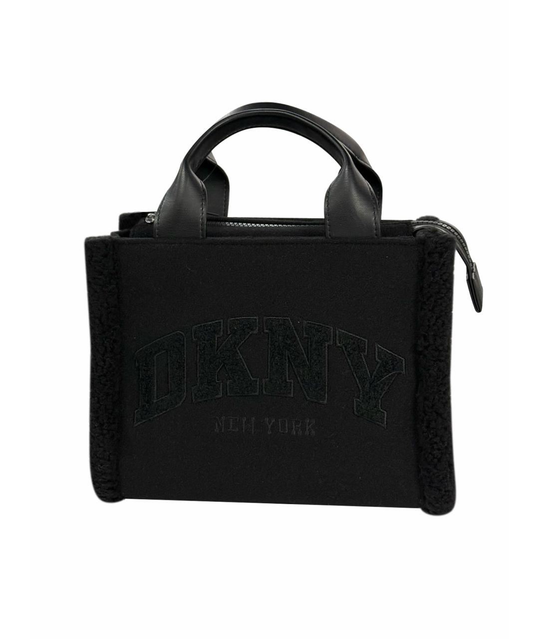 DKNY Черная сумка тоут, фото 1