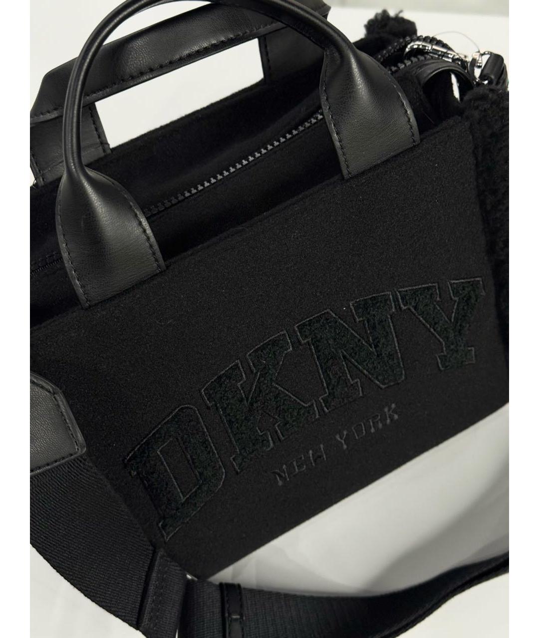 DKNY Черная сумка тоут, фото 6