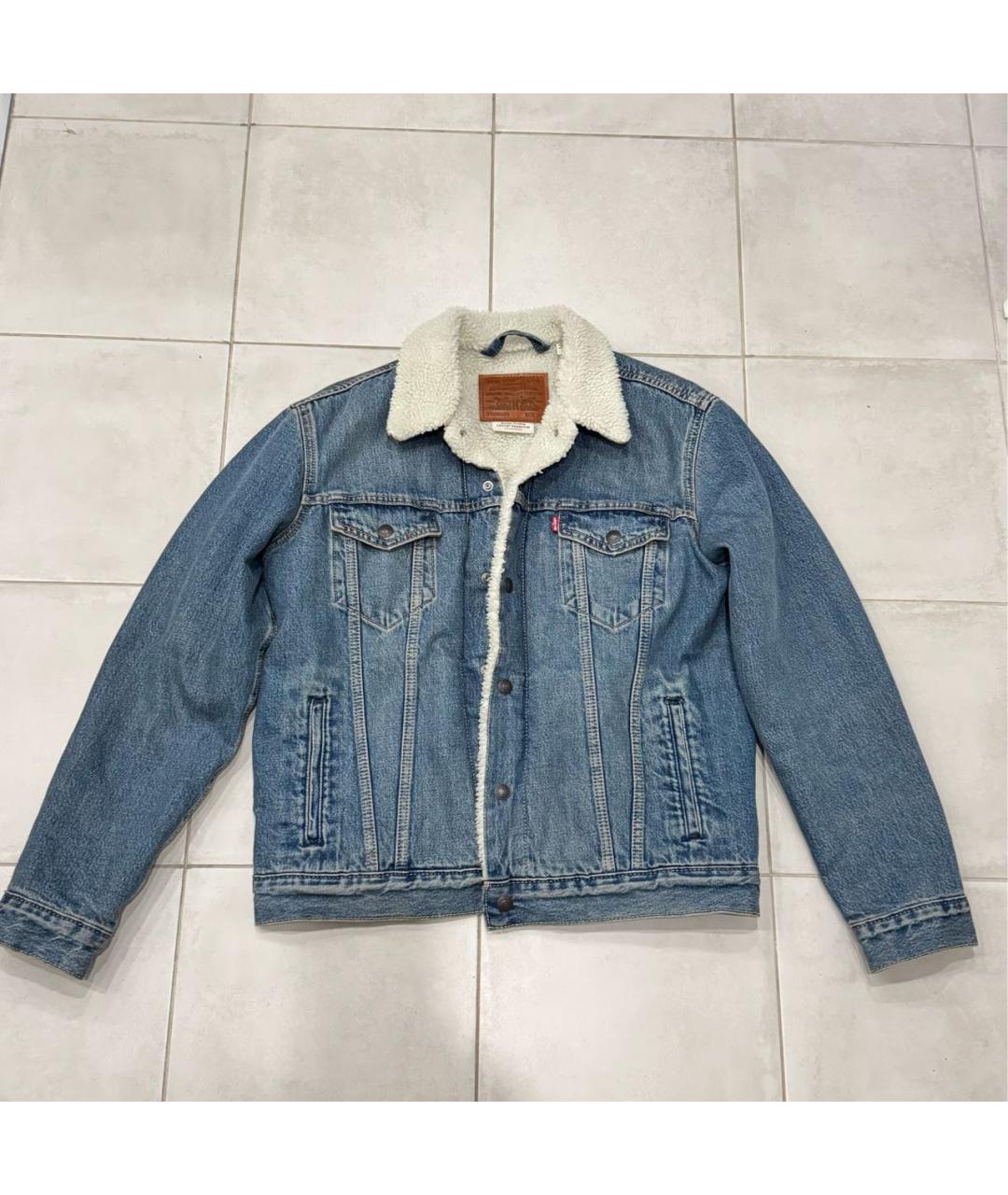 LEVI'S Синяя деним куртка, фото 6
