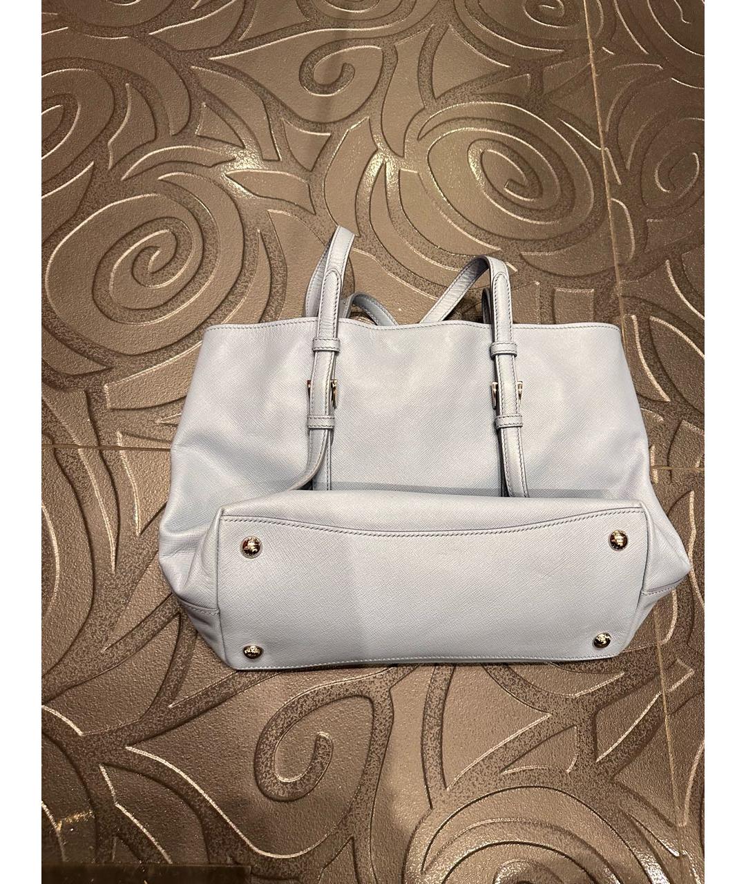 PRADA Голубая сумка тоут, фото 2