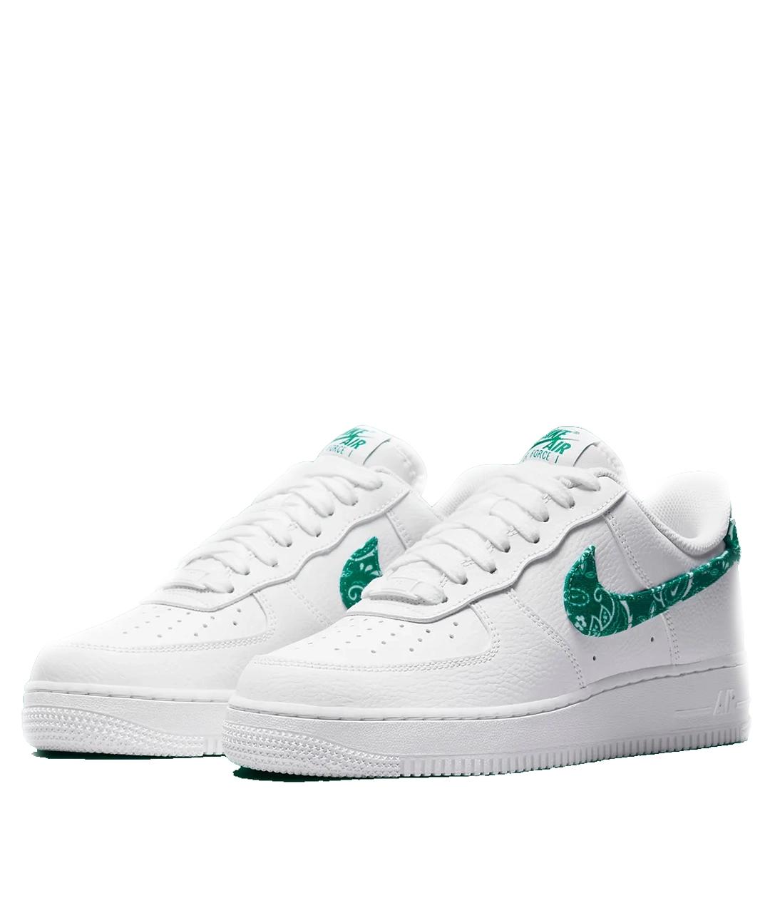 NIKE Белые кожаные кроссовки, фото 2