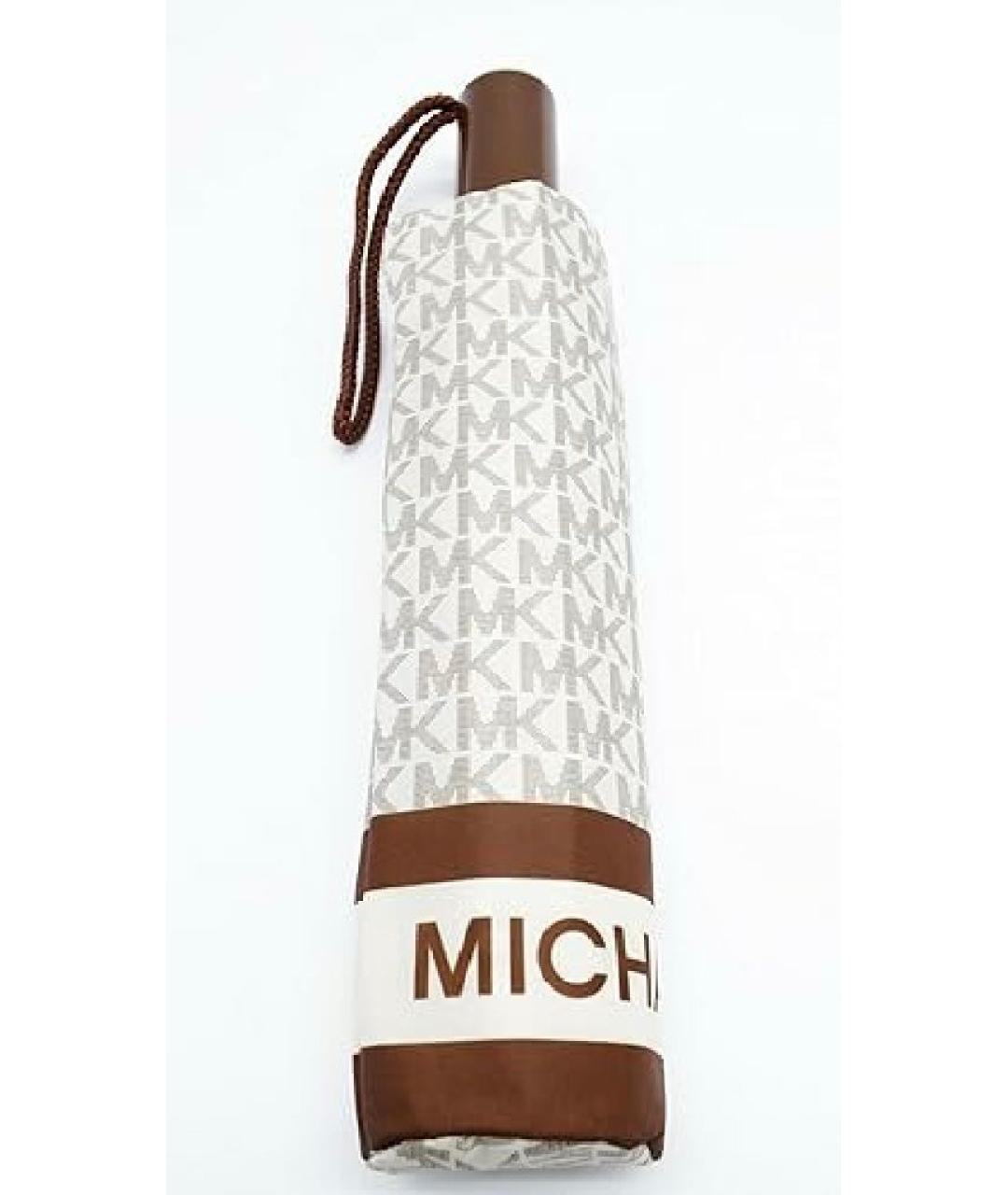MICHAEL KORS Бежевый зонт, фото 2