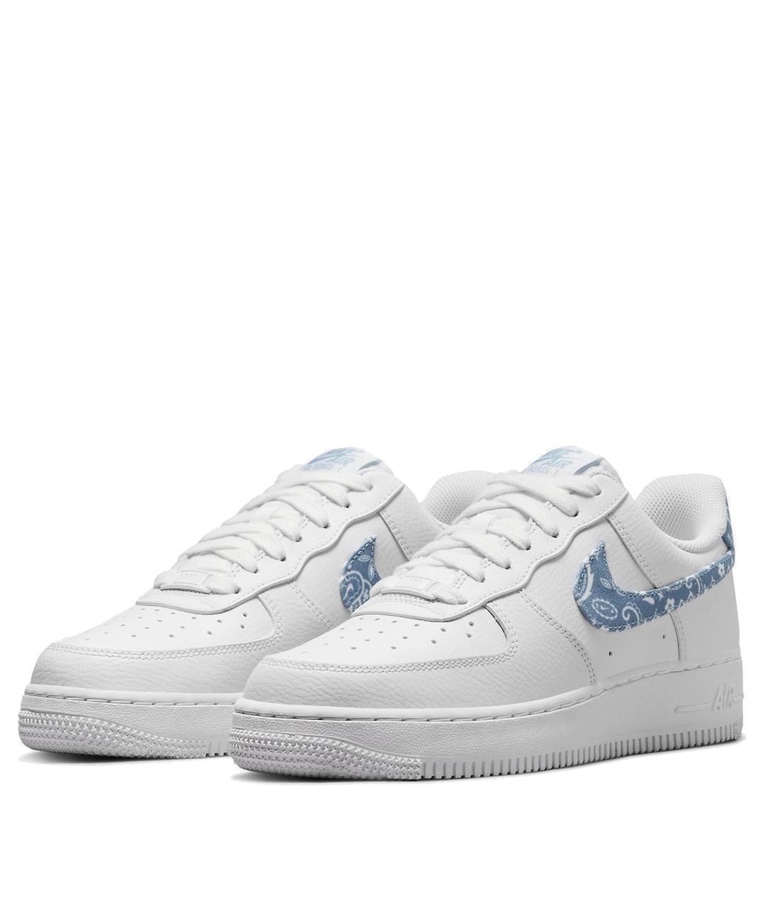 NIKE Белые кожаные кроссовки, фото 2