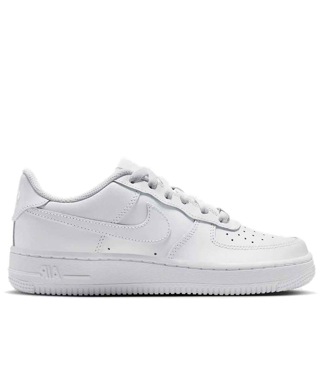 NIKE Белые кожаные кроссовки, фото 1