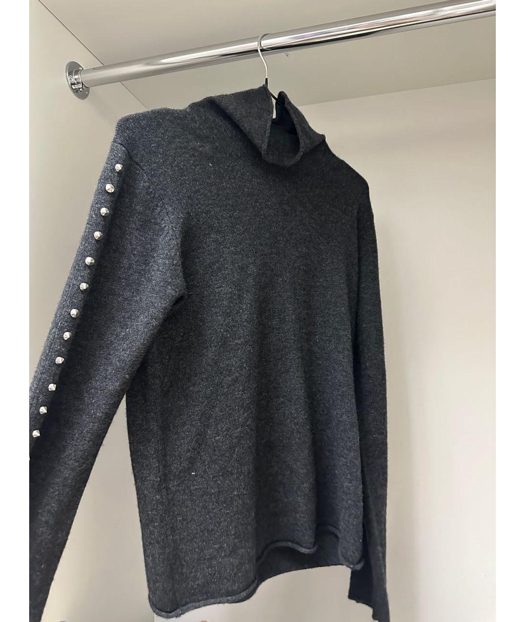 ZADIG & VOLTAIRE Антрацитовый кашемировый джемпер / свитер, фото 3