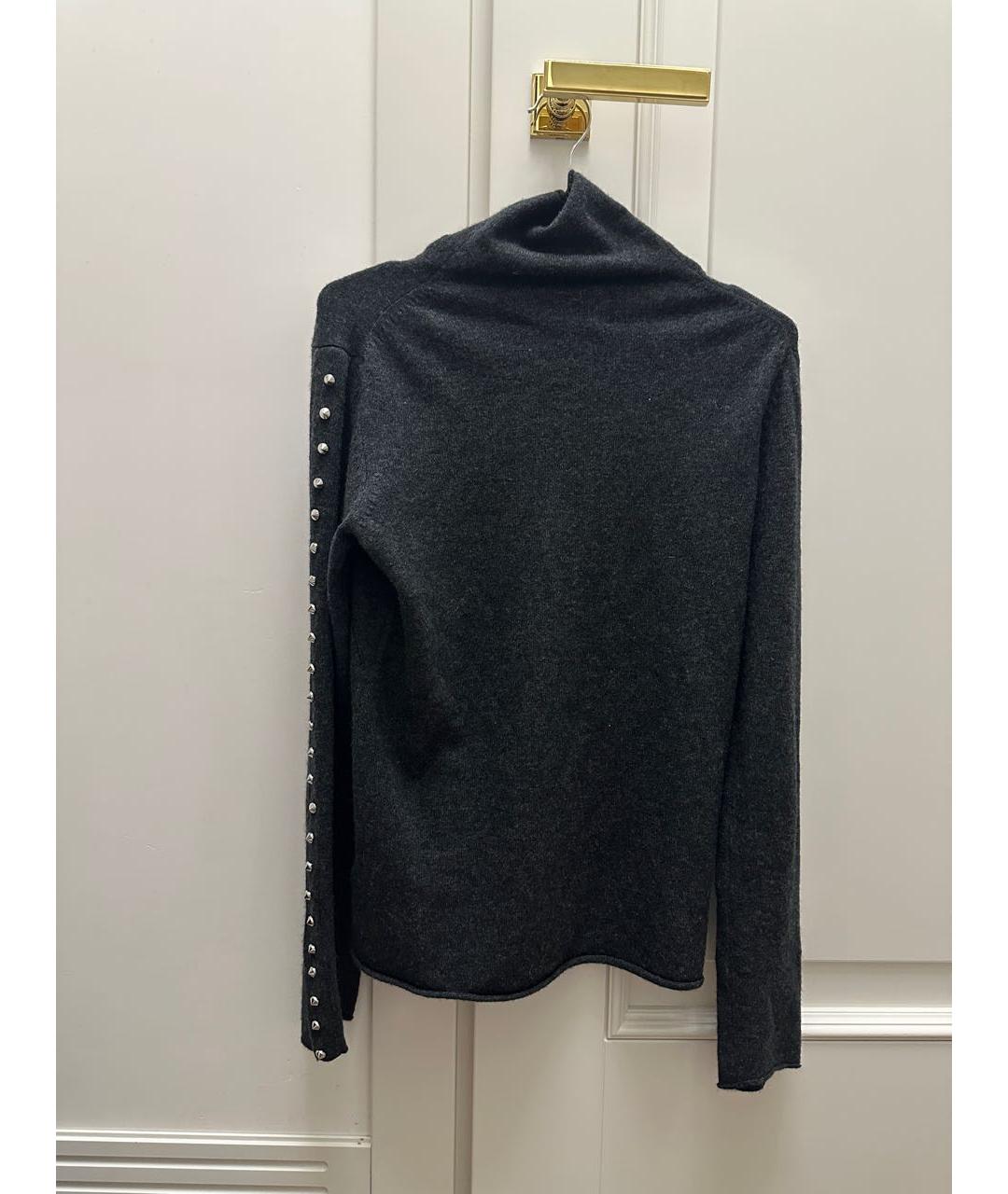 ZADIG & VOLTAIRE Антрацитовый кашемировый джемпер / свитер, фото 2