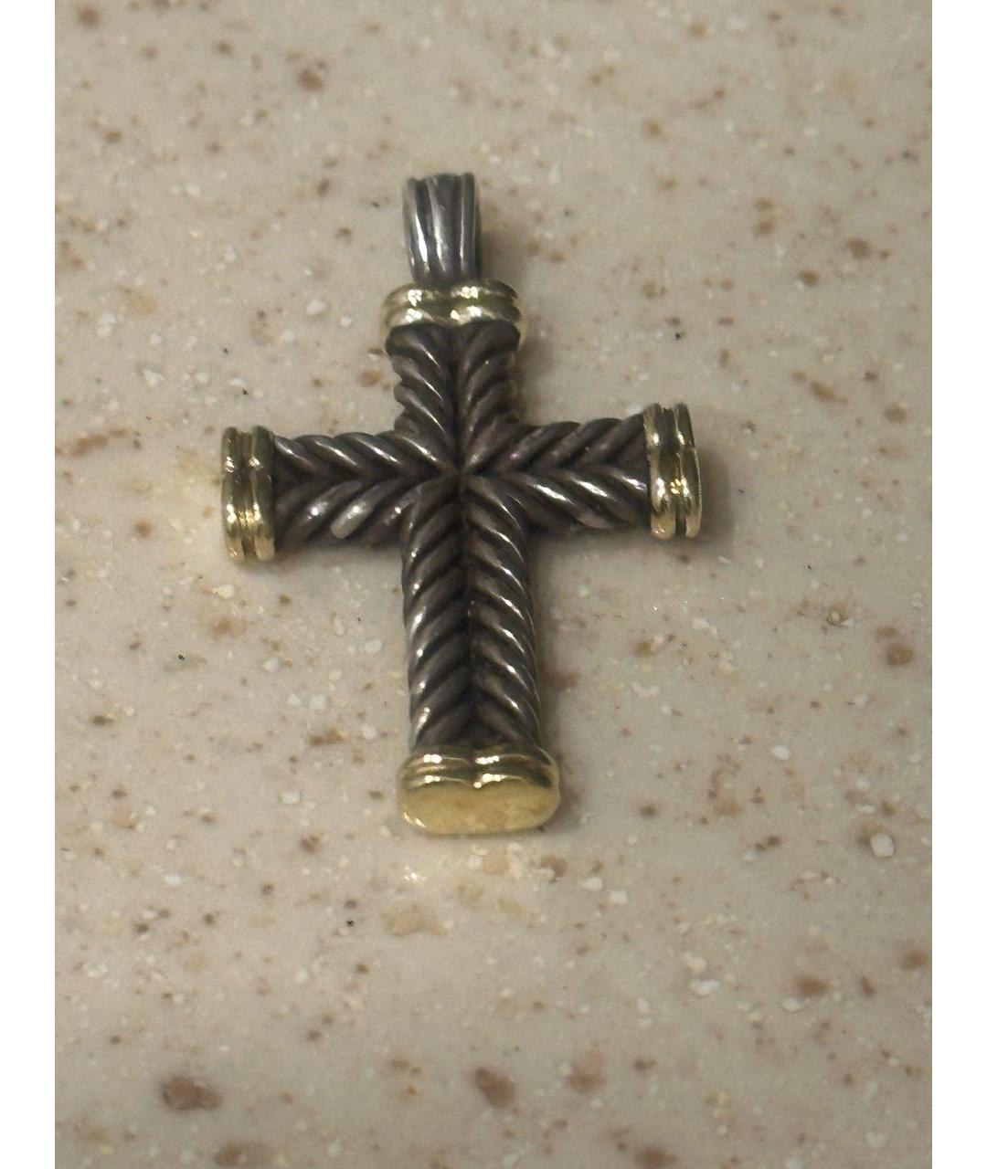 David Yurman Серебряная серебряная цепочка/подвеска, фото 3