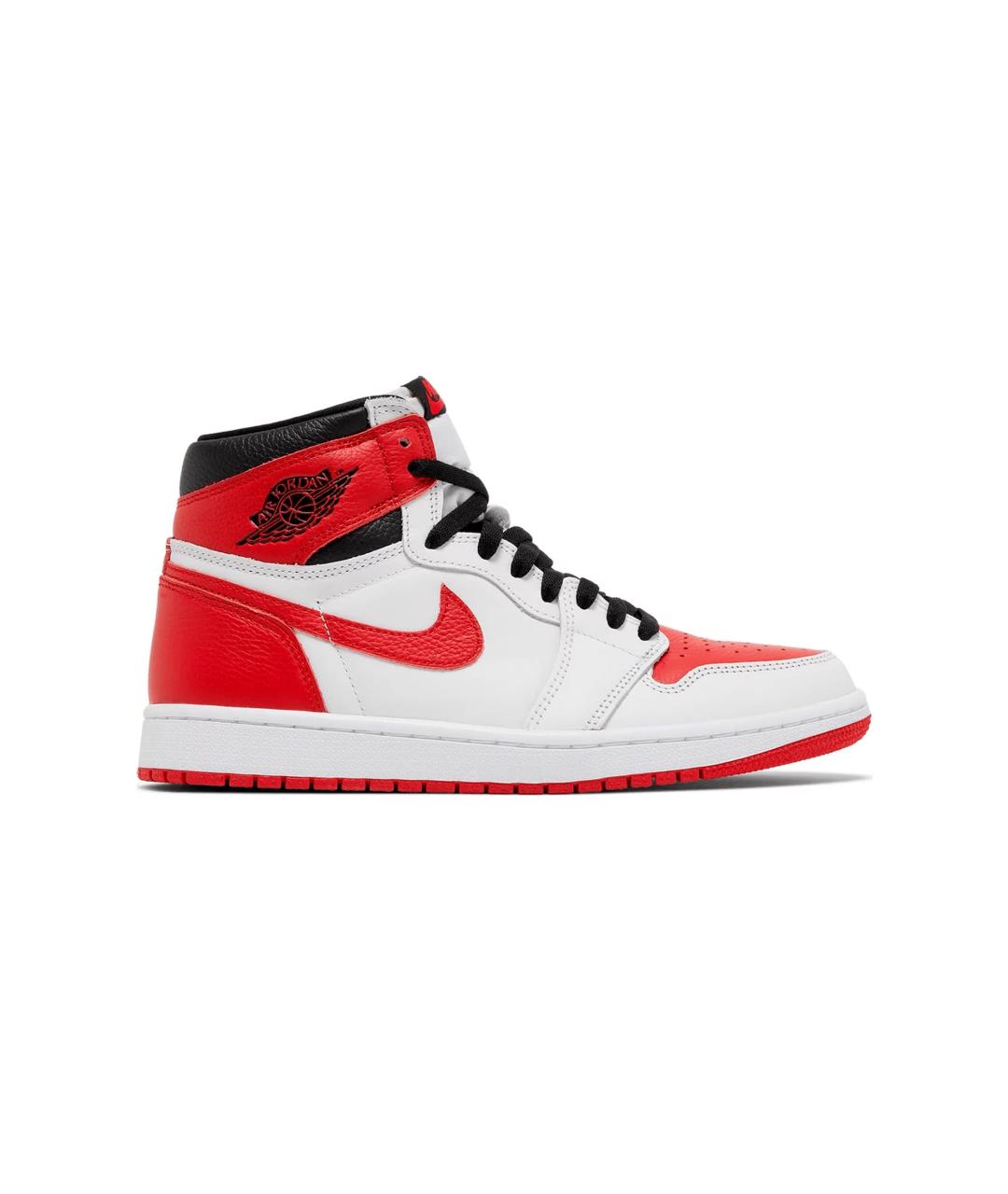 JORDAN Красные высокие кроссовки / кеды, фото 1