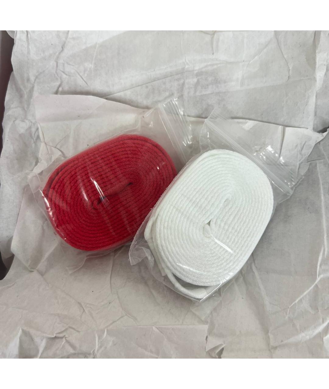 JORDAN Красные высокие кроссовки / кеды, фото 6