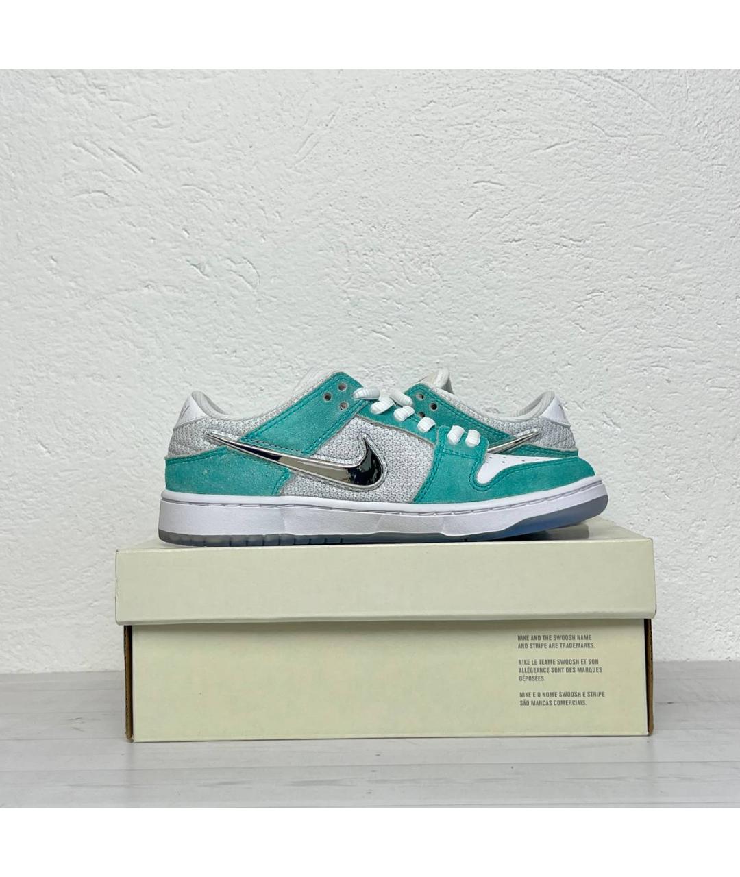 NIKE Голубые кеды, фото 5