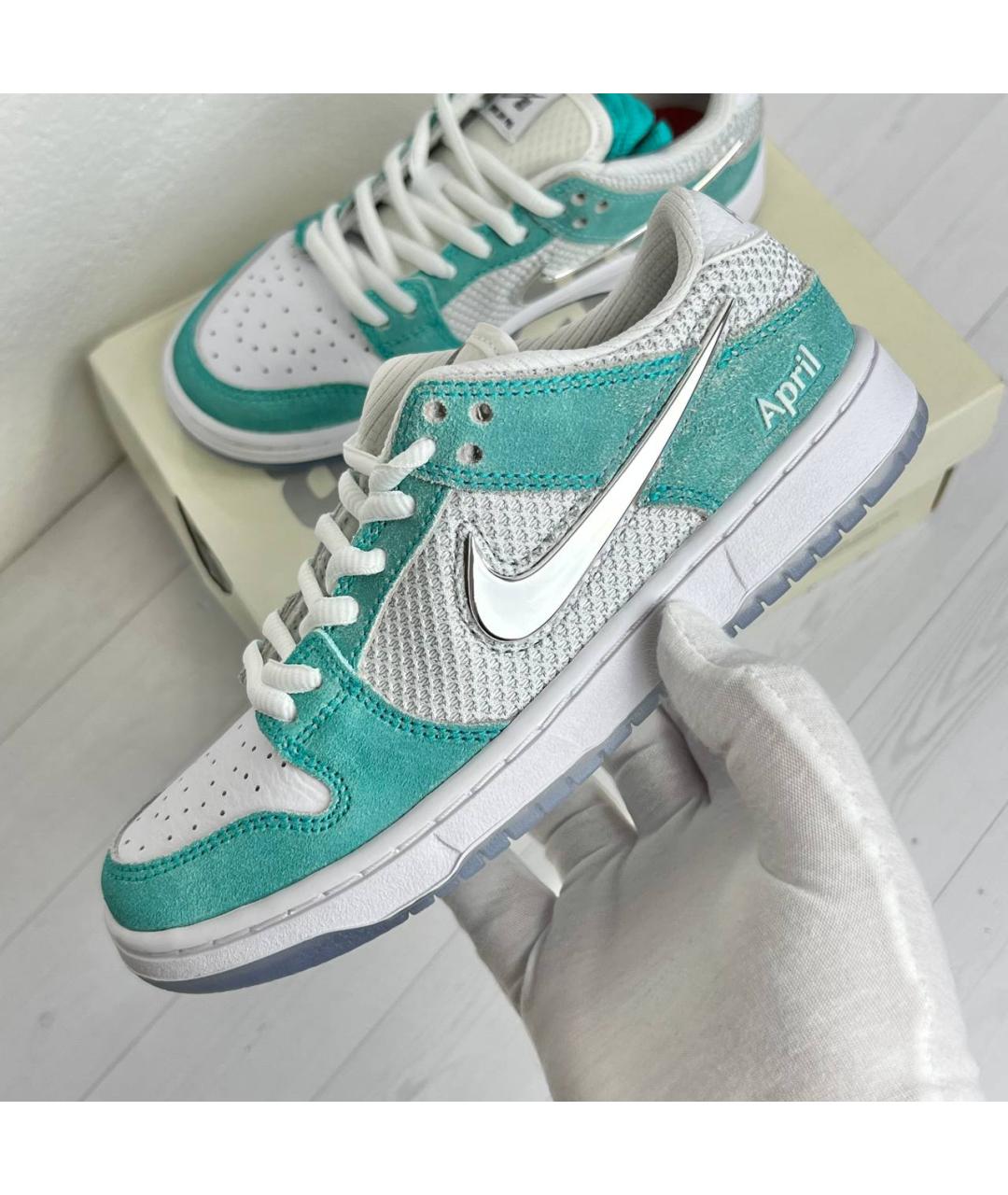 NIKE Голубые кеды, фото 2