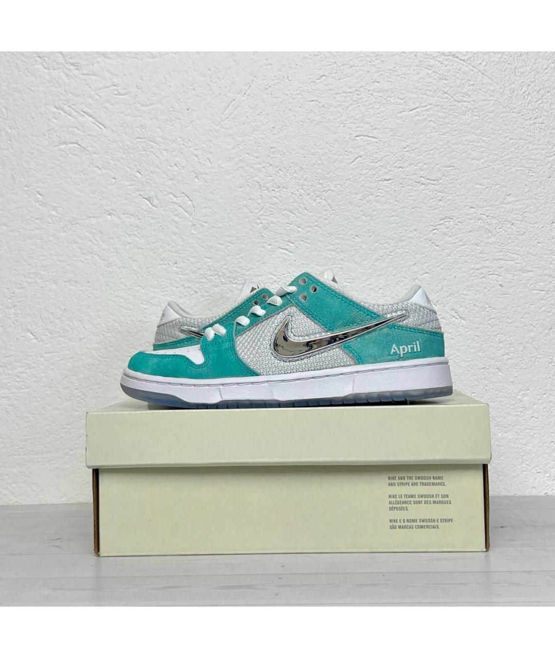 NIKE Голубые кеды, фото 4