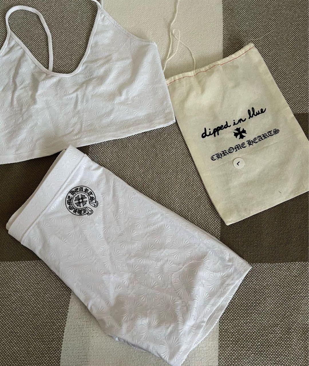 CHROME HEARTS Белый синтетический спортивные костюмы, фото 3