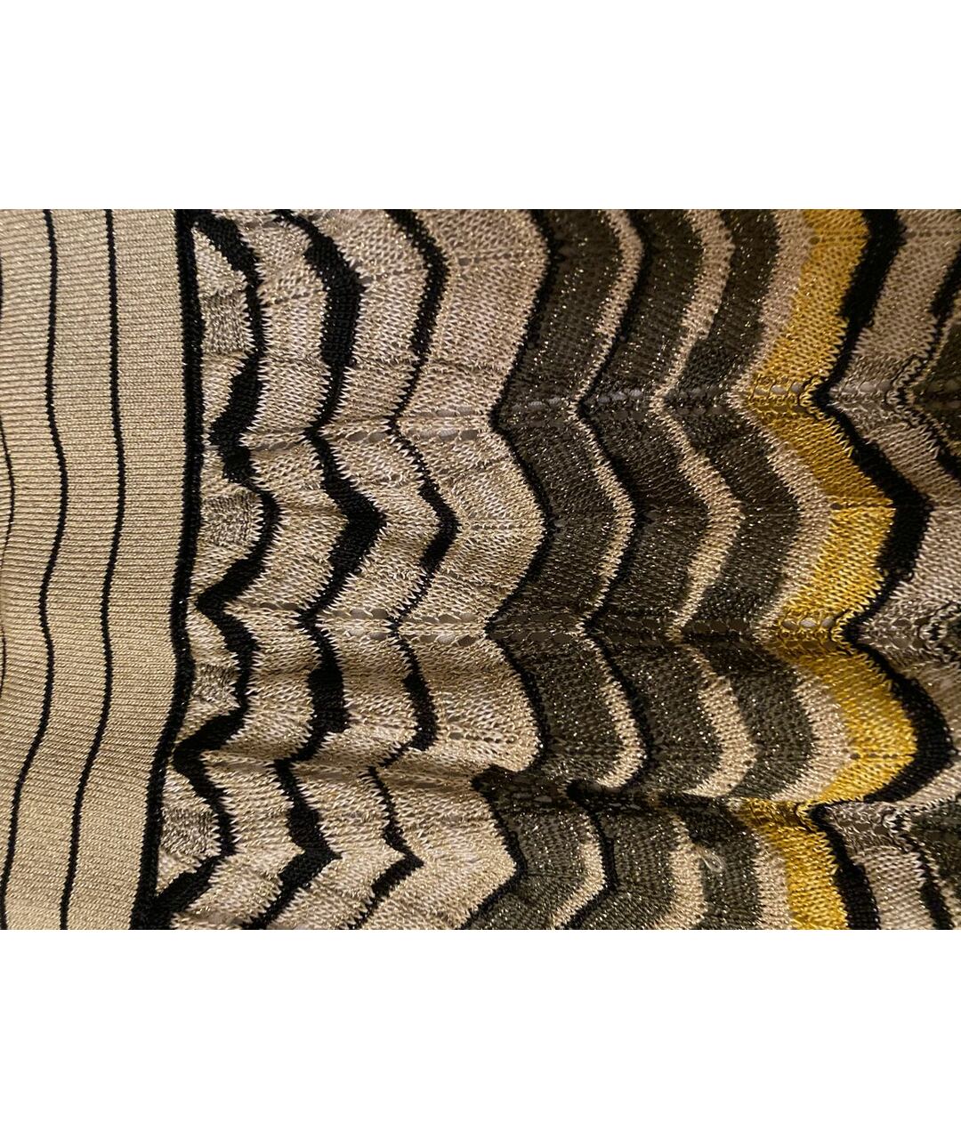 M MISSONI Горчичная юбка макси, фото 4