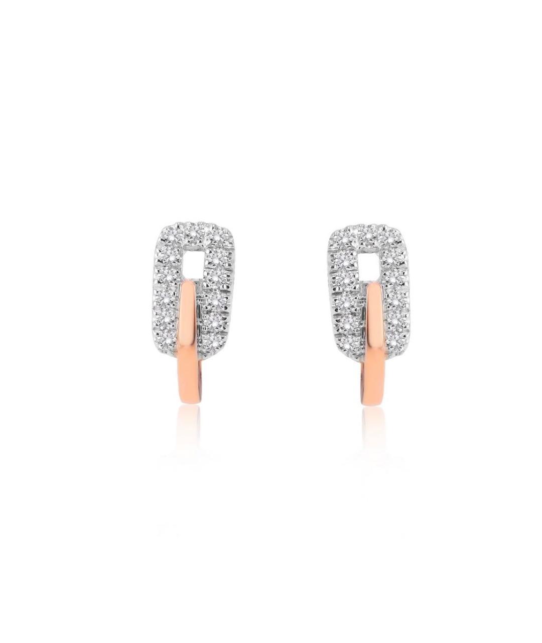 DAMIANI Золотые серьги из розового золота, фото 5