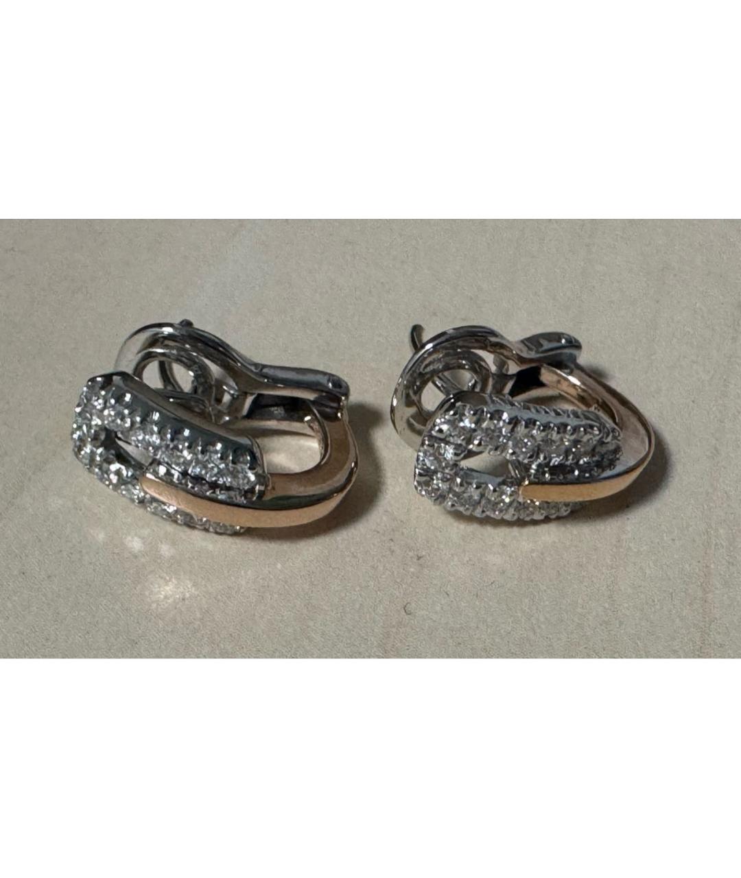 DAMIANI Золотые серьги из розового золота, фото 3