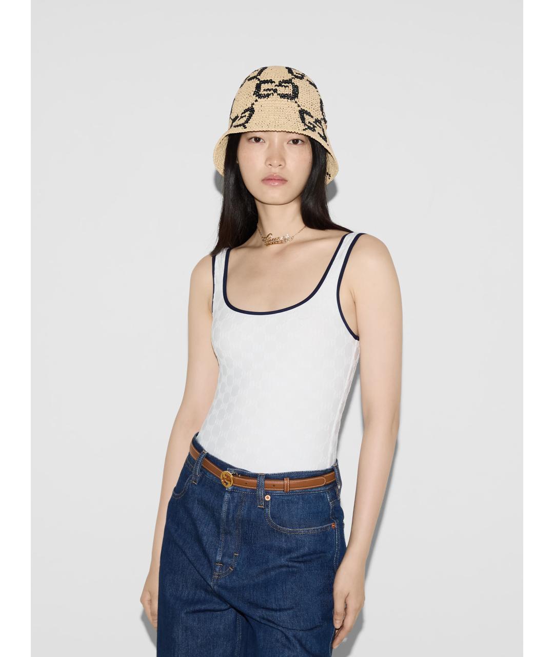 GUCCI Белое боди, фото 3