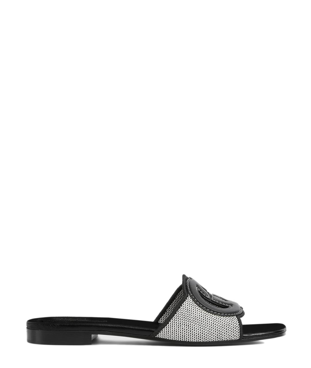 GUCCI Черные шлепанцы, фото 1