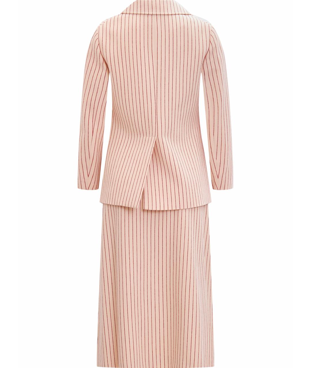 GUCCI Бежевый шерстяной костюм с юбками, фото 11