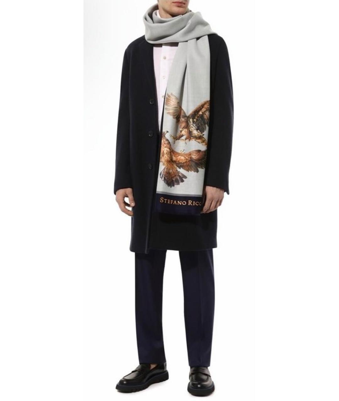 STEFANO RICCI Мульти кашемировый шарф, фото 8