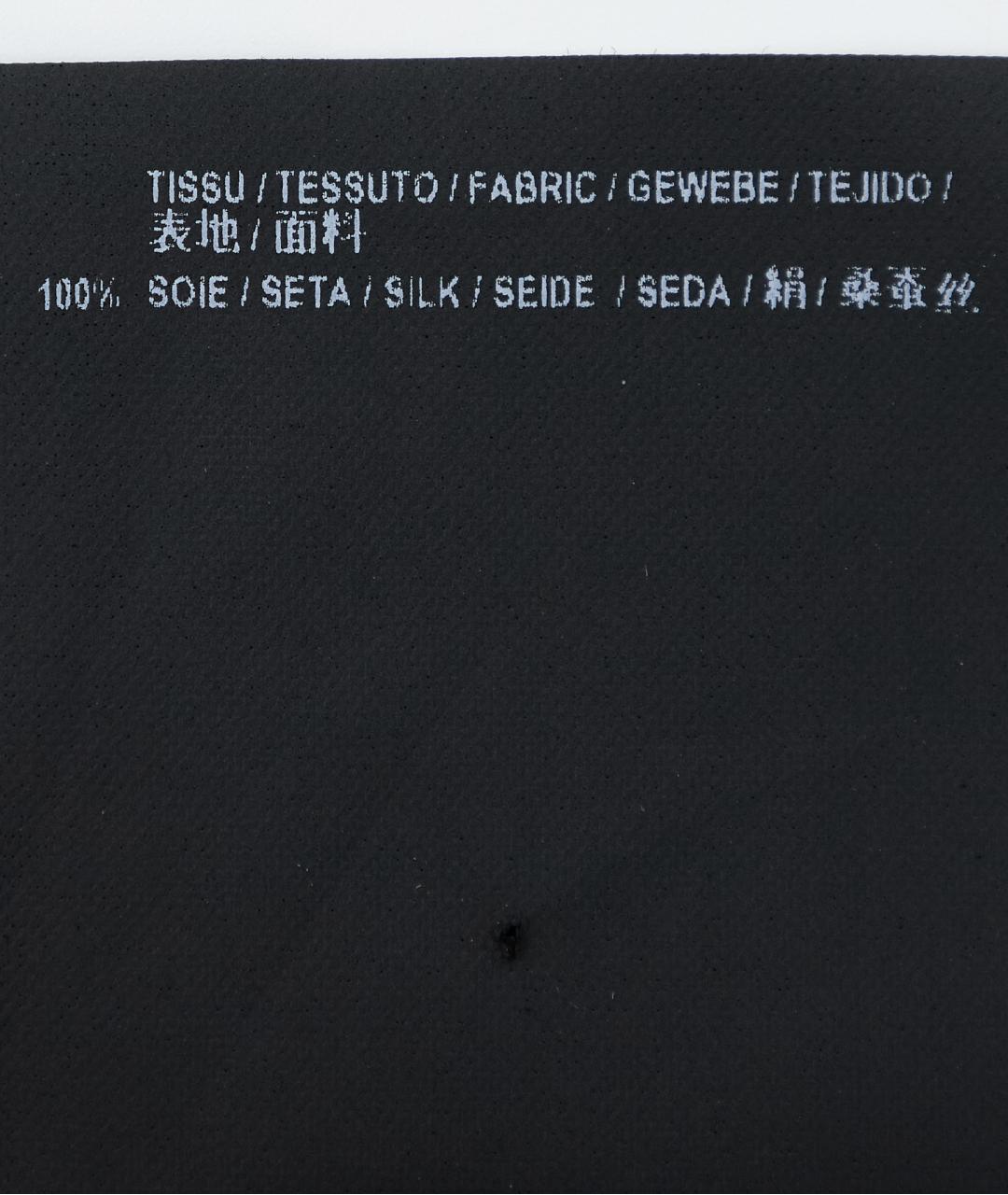 SAINT LAURENT Черная шелковая майка, фото 7