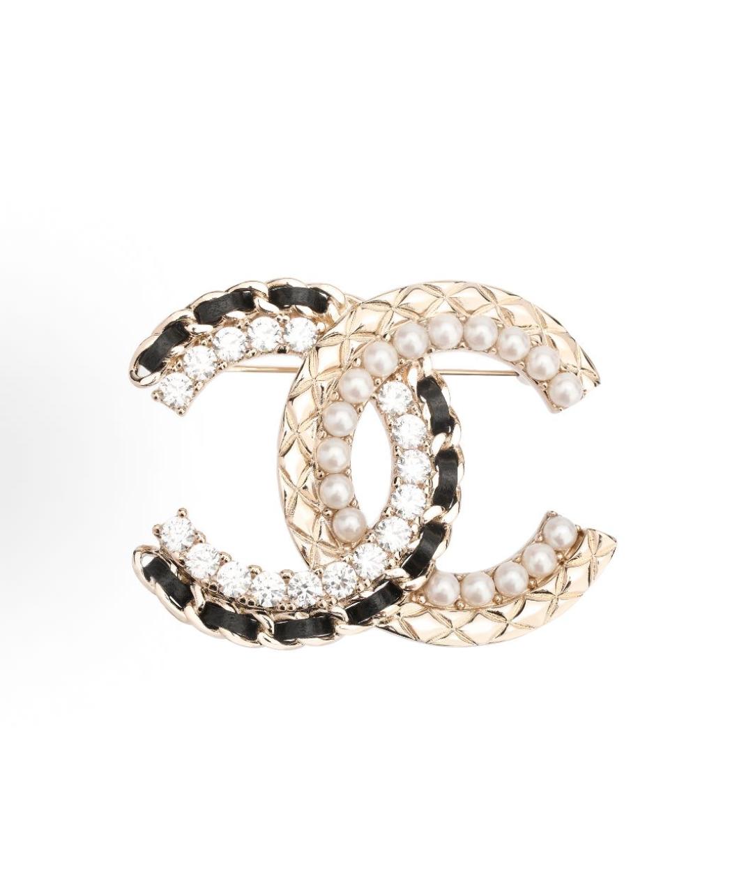 CHANEL Металлическая булавка / брошь, фото 4