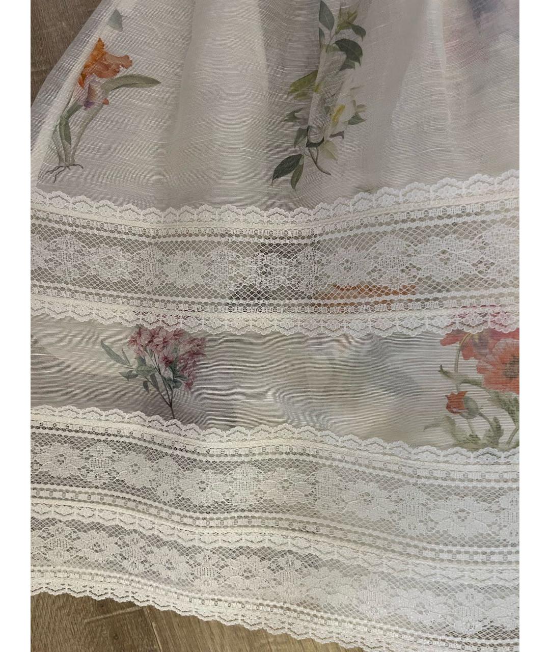 ZIMMERMANN Белое льняное коктейльное платье, фото 2