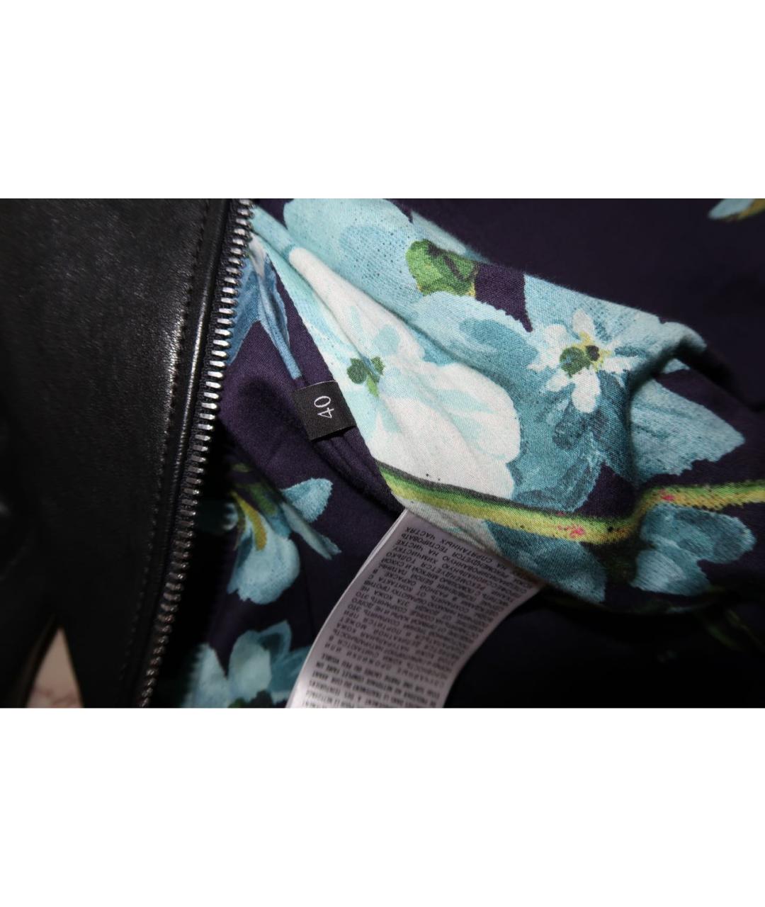 GUCCI Черная кожаная куртка, фото 5