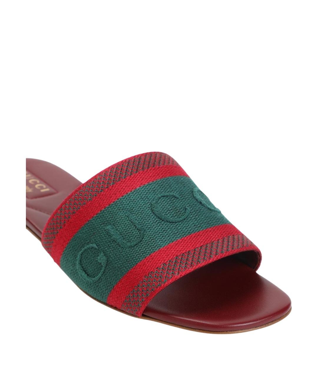 GUCCI Мульти шлепанцы, фото 3