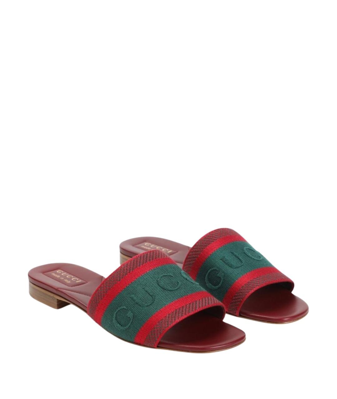 GUCCI Мульти шлепанцы, фото 2