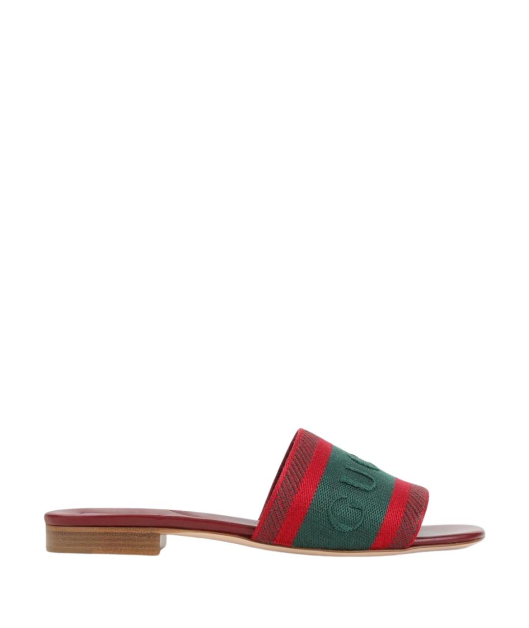GUCCI Мульти шлепанцы, фото 1