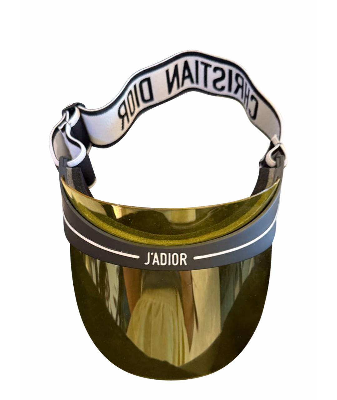 CHRISTIAN DIOR Желтая кепка, фото 1